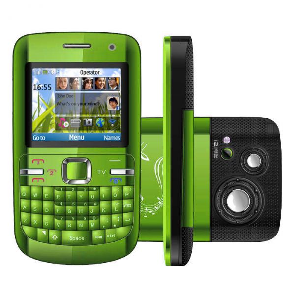 Celular Smartphone MP20 C3 com 3 Chips e TV - Verde - Desblo